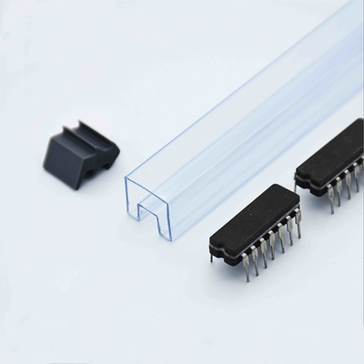 Дружелюбное ясной мягкой таможни трубок PVC анти- статической IC высокопоставленное экологически