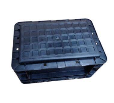 Высокопроизводительный антистатический контейнер с откидной крышкой для чистых помещений