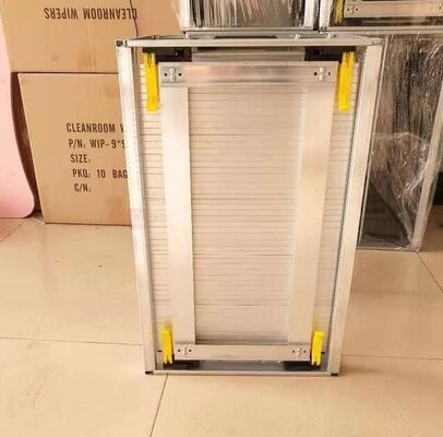 Aluminum ESD PCB Magazine Rack 355x320x563mm with 50-Board Capacity