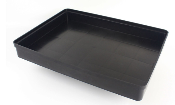 Проводной контейнер 345x225x60mm Pcb подносов PP ESD пластиковый