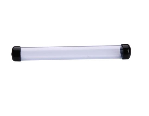 Изготовленная на заказ трубка Petg ESD упаковывая толщину 0.5mm до 1.0mm с крышками конца