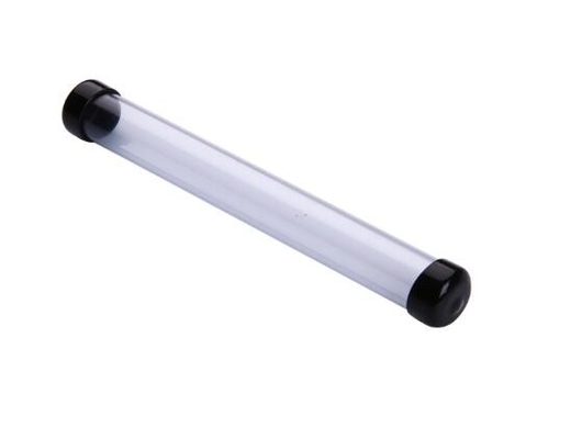 Изготовленная на заказ трубка Petg ESD упаковывая толщину 0.5mm до 1.0mm с крышками конца