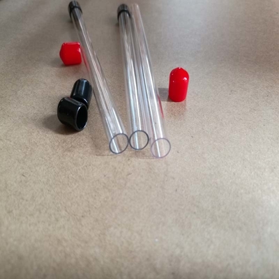 Размер изготовления на заказ цилиндра пластиковой трубки ясности ABS PETG IC упаковывая