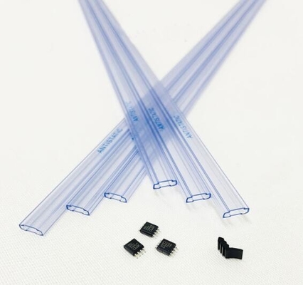 Трубки анти- статическая прозрачная 0.5mm-1mm ESD ПК цилиндра толщина квадратной