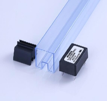 Трубки анти- статическая прозрачная 0.5mm-1mm ESD ПК цилиндра толщина квадратной