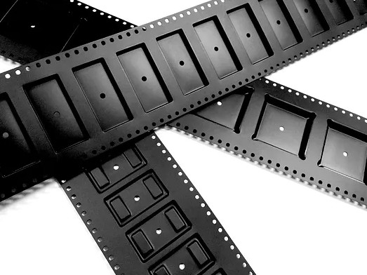 Лента несущей Smd черноты ТУЗА DELIXIN с материалом крышки анти- статическим