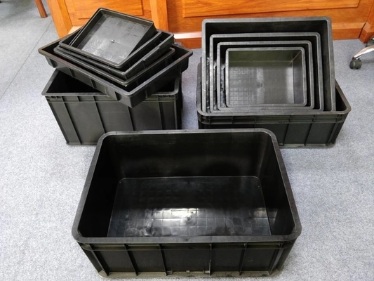 Безопасные компонентные ящики Esd Stackable износоустойчивые для хранения Pcb
