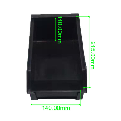 Recyclable безопасные контейнеры подносов ESD пластиковые 235x155x120mm