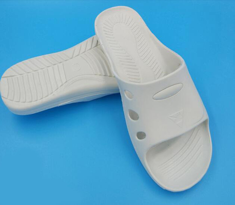Черноты тапочки Pvc/Spu Esd выскальзывание анти- статической анти- для чистой комнаты