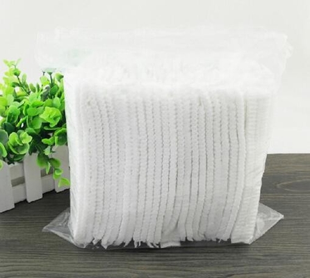 Крышка устранимое не сплетенное 18&quot; 19&quot; 21&quot; медицинского полипропилена Bouffant размер