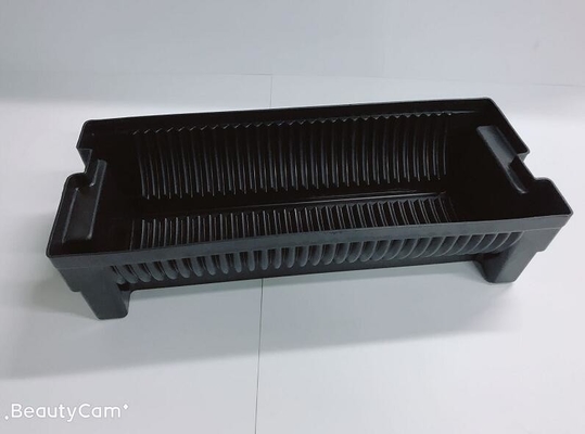 Полистироль подносов 3mm ESD хранения вьюрка SMT пластиковый толстый проводной