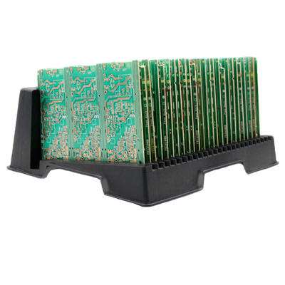 L тип подносы ESD пластиковые, хранение Pcb ESD кладет материал на полку pp