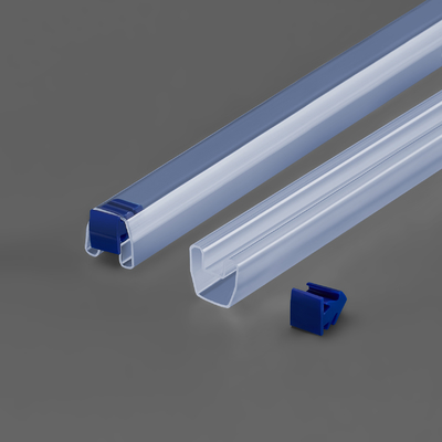 Трубка IC ESD, анти- статическая упаковывая толщина трубок 0.5mm-2mm