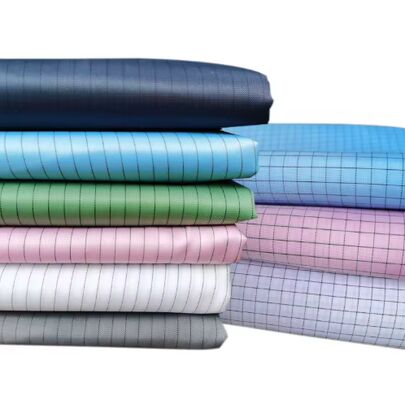 Рабочая одежда для чистых помещений ESD Пылестойкая ткань, антистатическая ткань, ткань из тканей